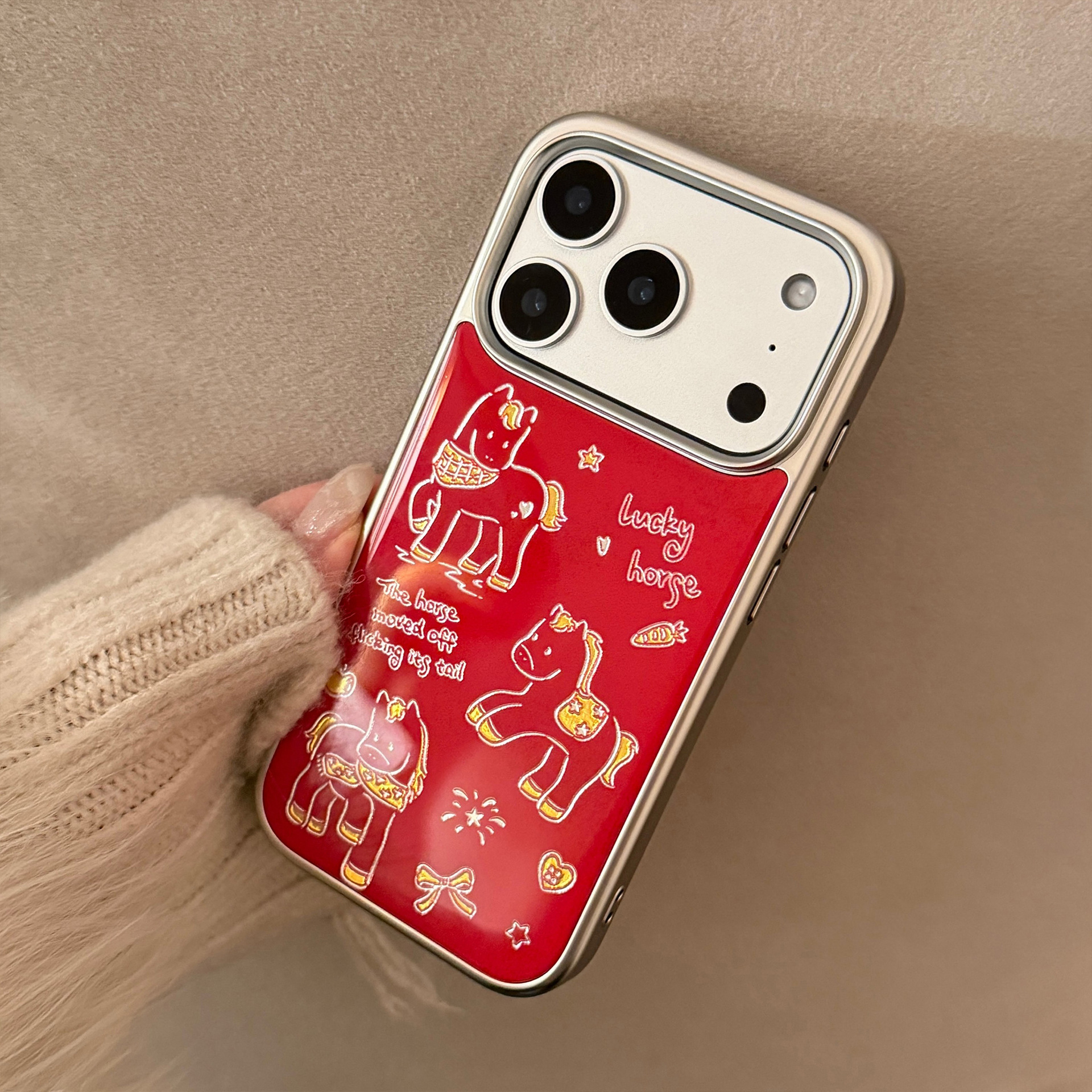 Funda protectora para iphone, carcasa con diseño para apple móvil_voghion.com