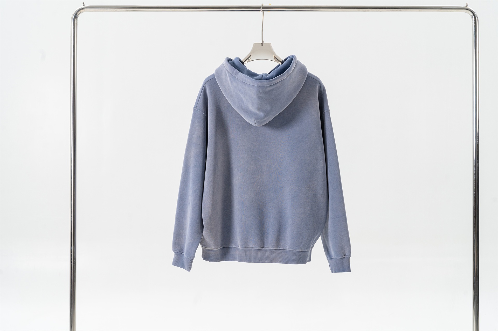 Herrenbekleidung High Street Fashion Marke Schwergewicht alt gewaschen plus samtgesprühter Affen-Kapuzenpullover_voghion.com