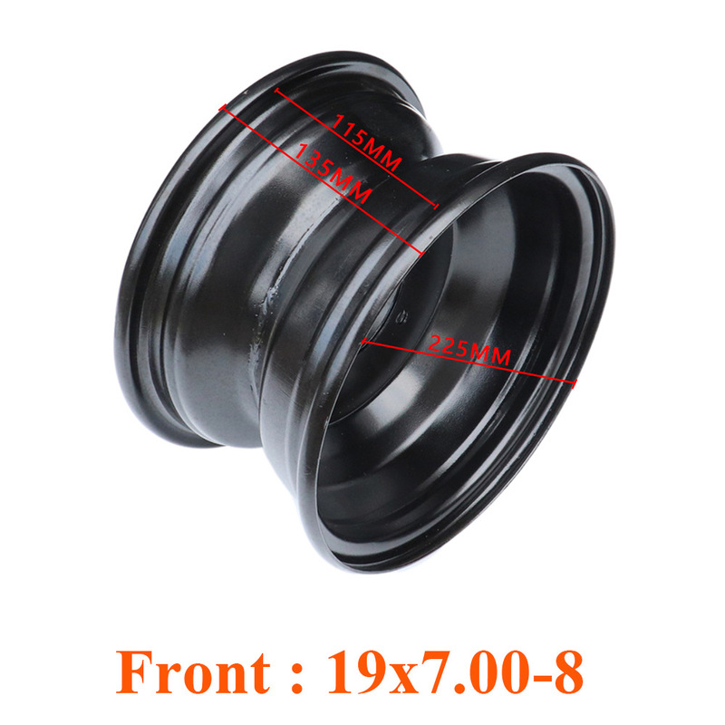 Wholesale ATV ATV accessories 19 x7.00-8 tire wheel hub 18 x9.5-8 four-wheeled vehicle steel ring three or four holes