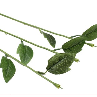 Flower rod flower branches green iron screw handmade flower rods rubber wire DIY handmade flower material flower arrangement rod