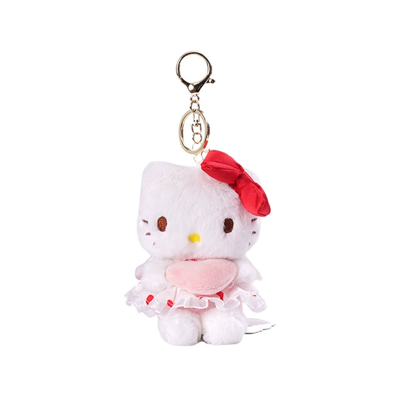 Hello Kitty, оригинальная плюшевая милая брелок-кукла, аксессуар для рюкзака