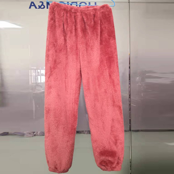 Burgundy trousers