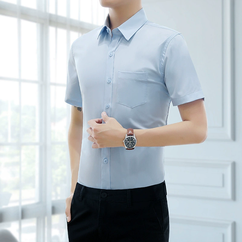 Autumn summer base shirt for work, plus size