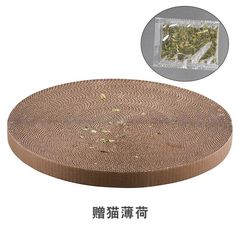 Meianju 段ボール交換芯ラウンド猫スクラッチボード猫の巣段ボール交換芯猫爪ボード工場直販