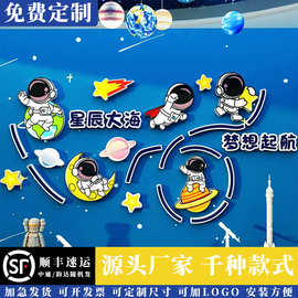 幼儿园科学教室布置墙面装饰贴宇宙航天太空主题环创成品文化走廊