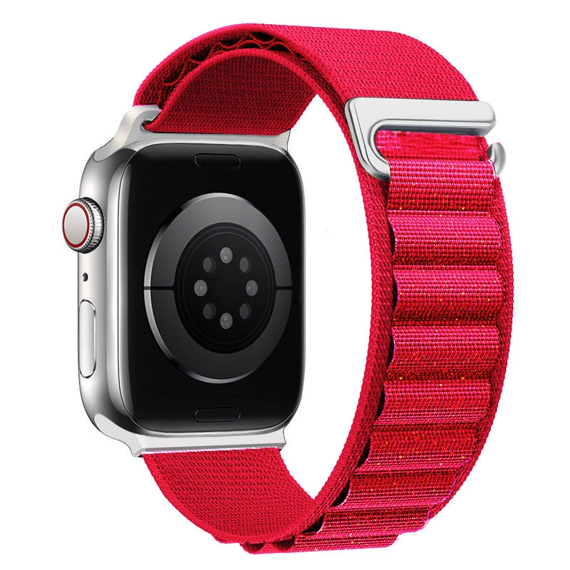 Apple, нейлоновый ремешок для часов, "Mountain cloud" чай, 49 мм
