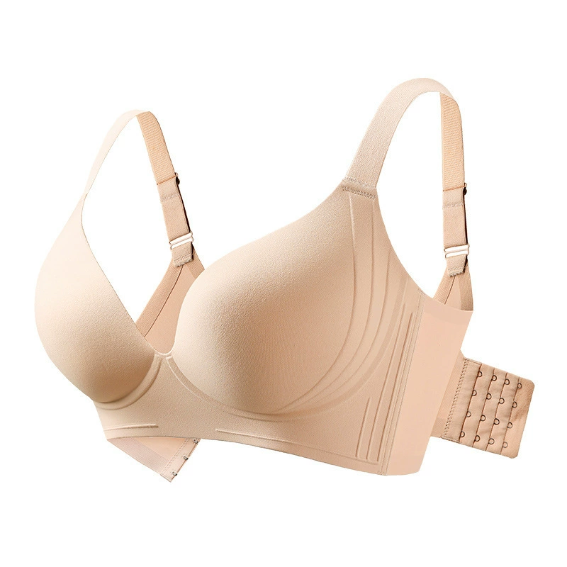 Wireless bra, underwear, supporting tea cup, bra top, beautiful back, plus size