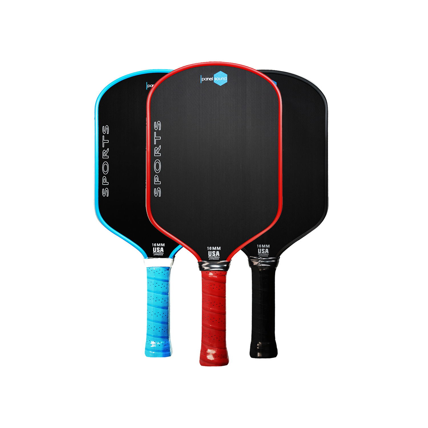 Pickleballpaddle Factory Direct Sales Carbon Fiber Cloth Texture Frosted Pickleball Racket 14mm