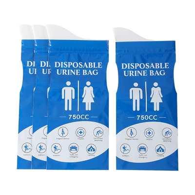 capacity 750c emergency urine bag: On-board emergency urine bag