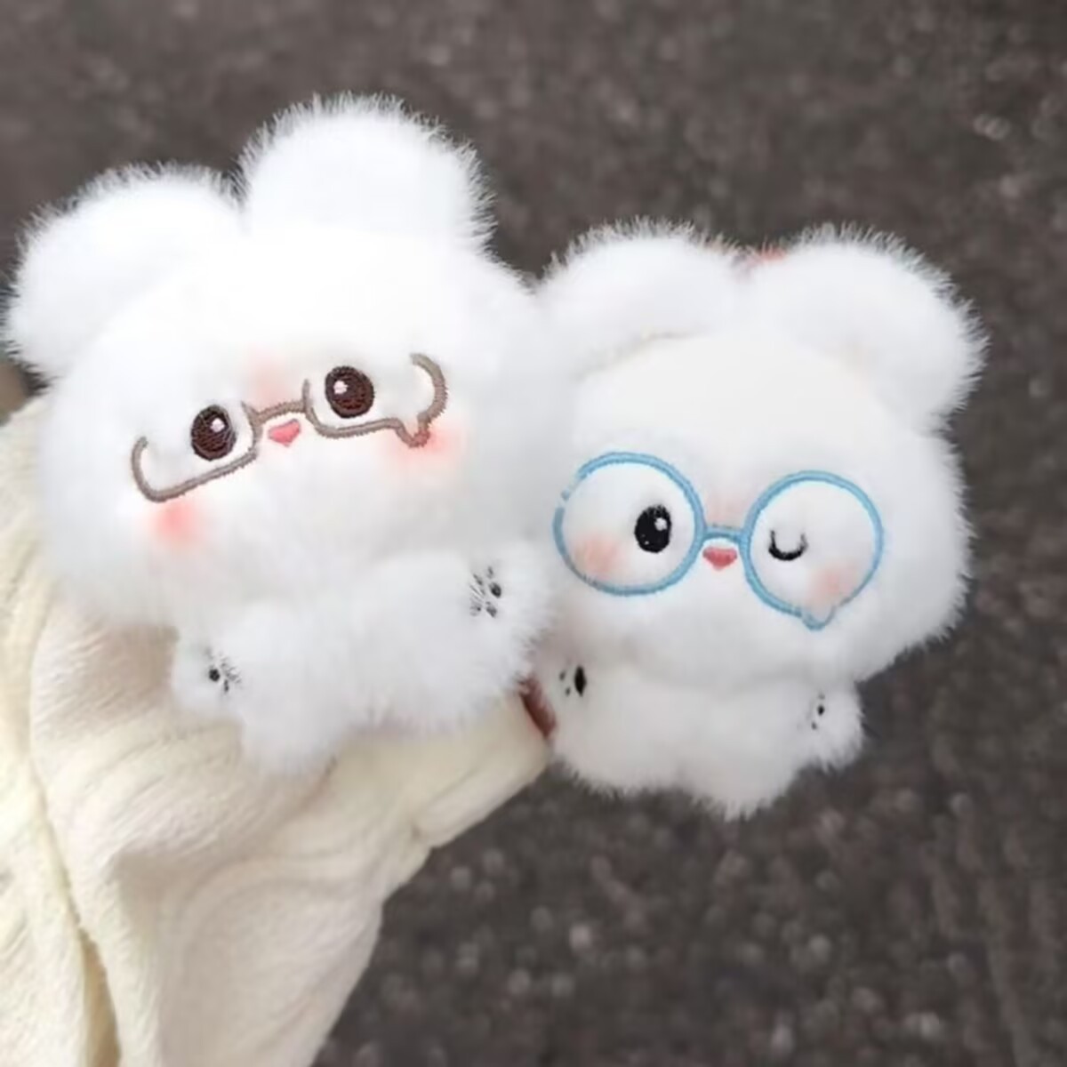 Plush cartoon pendant