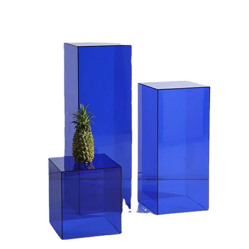 Support Customized Various Colorful Acrylic Display Table Shoes Clothing Home Cabinet Red Wine Display Cabinet, Etc