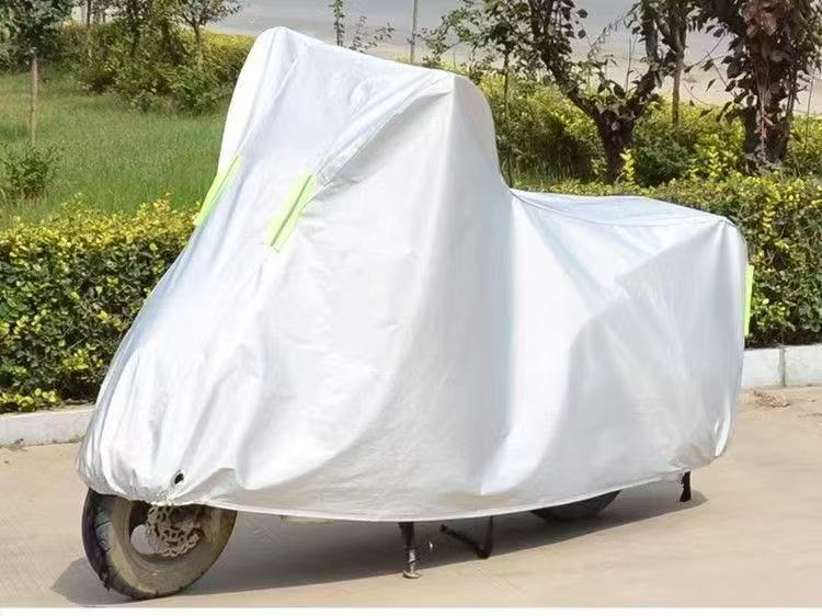 耳なし電動自転車用レインカバー、電動バイク用レインカバー、厚手バイクカバー、自転車用レインカバー、晴雨兼用|undefined