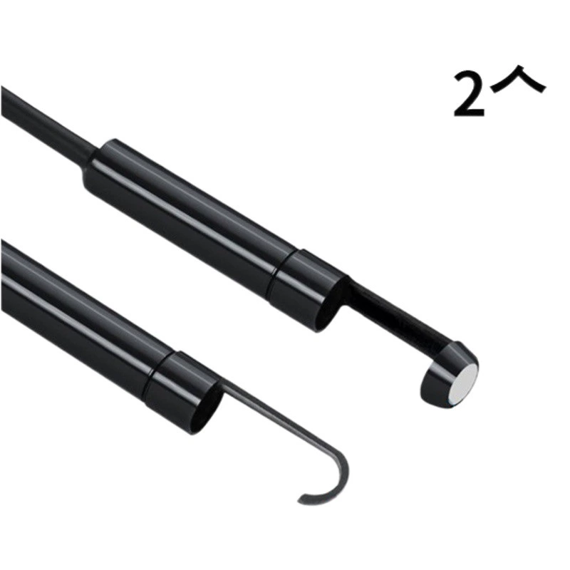 Эндоскоп с двумя объективами 8 мм Промышленный замок для ремонта трубопроводов Авторемонтный осмотр Жесткий Гибкий Мобильный телефон HD-эндоскопия