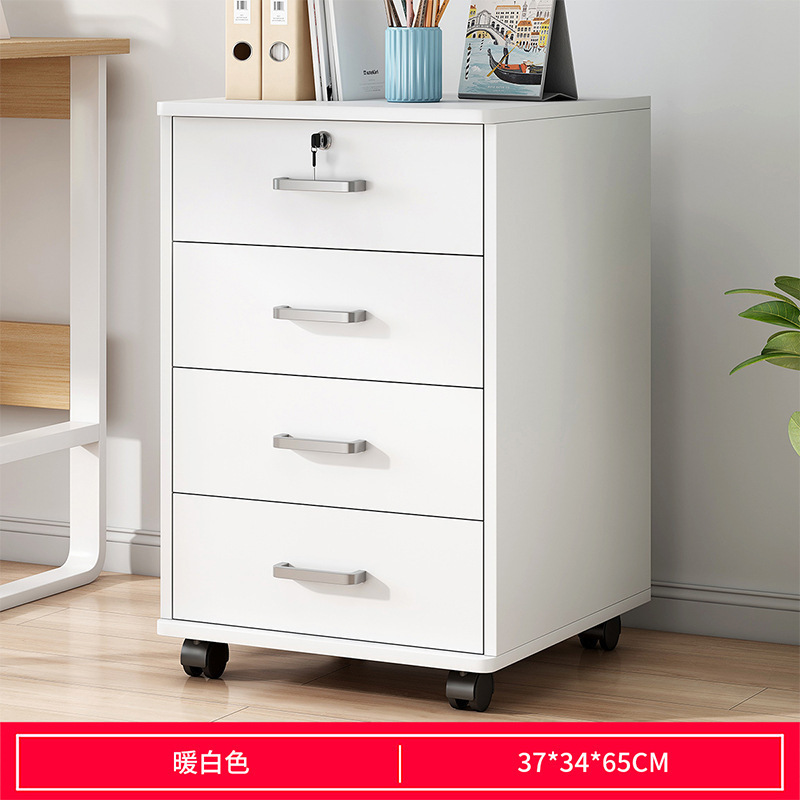 Debajo del escritorio Gabinete DE LA OFICINA Armario de madera Gabinete lateral con cerradura Gabinete de la impresora Gabinete del cajón Gabinete bajo