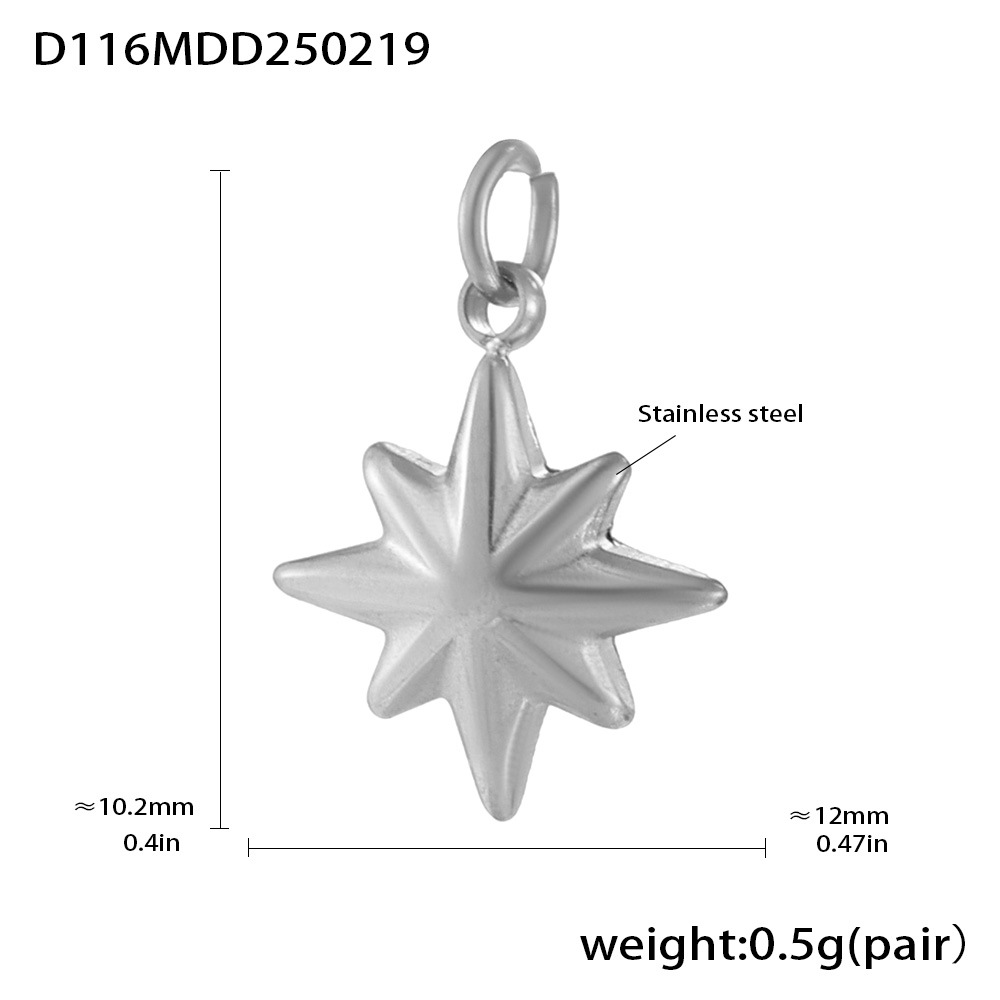 Moda misteriosa OL estilo personalidad colgante de acero inoxidable 18k oro real transfronterizo solo para los fabricantes de bombas europeas y americanas al por mayor