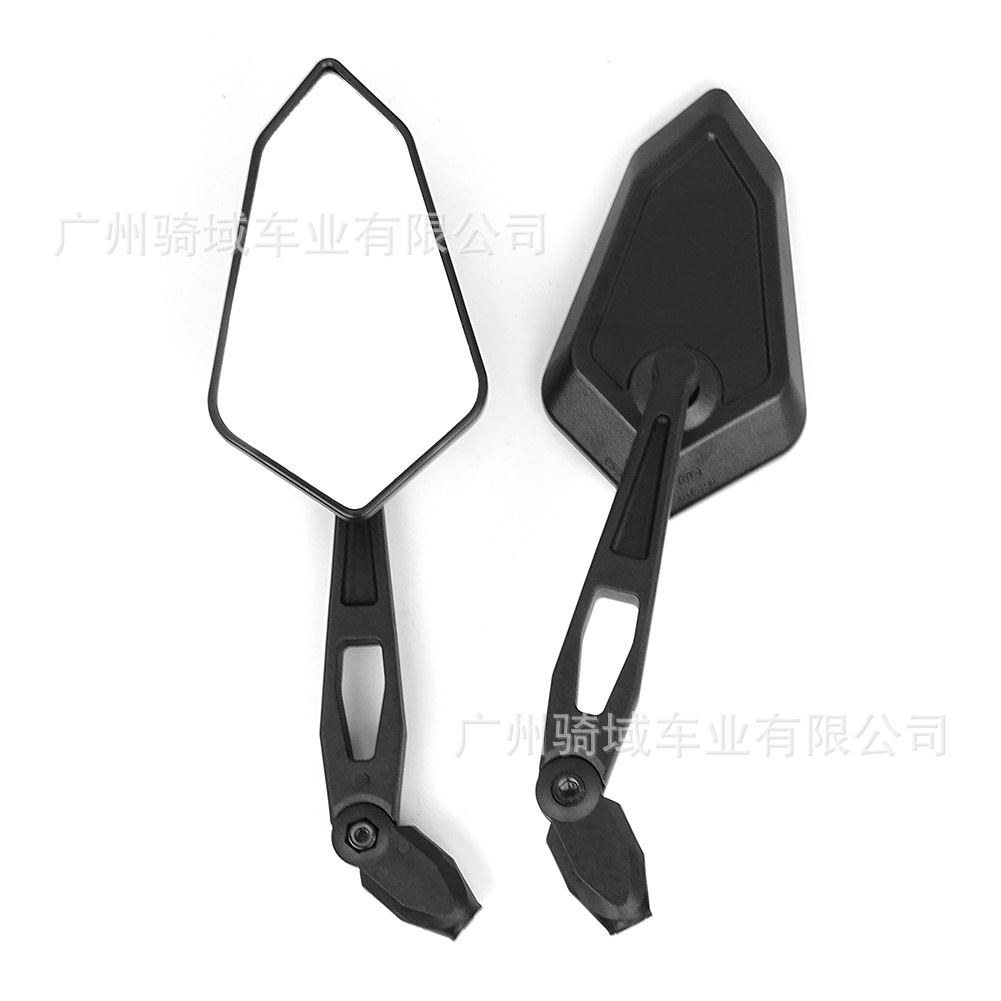 New Motorcycle Model Suitable for Niu and Yadea Electric Vehicles, Universal Modified Polygonal Foldable Rearview Mirror Wholesale