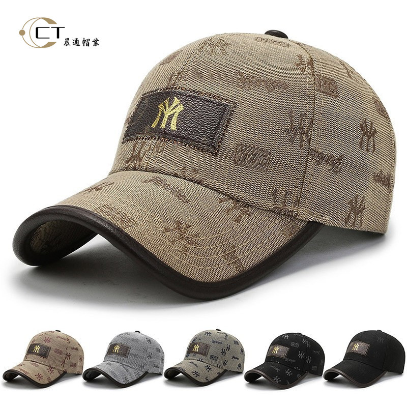 帽子女韩版复古贴布字母棒球帽春秋户外男士运动遮阳帽休闲鸭舌帽