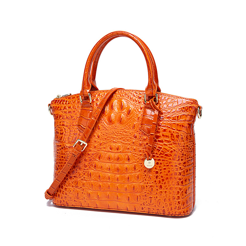 Crocodile Brahman 3D Neue Handtasche aus echtem Leder für Damen Doukuai Live Broadcast Organization_voghion.com