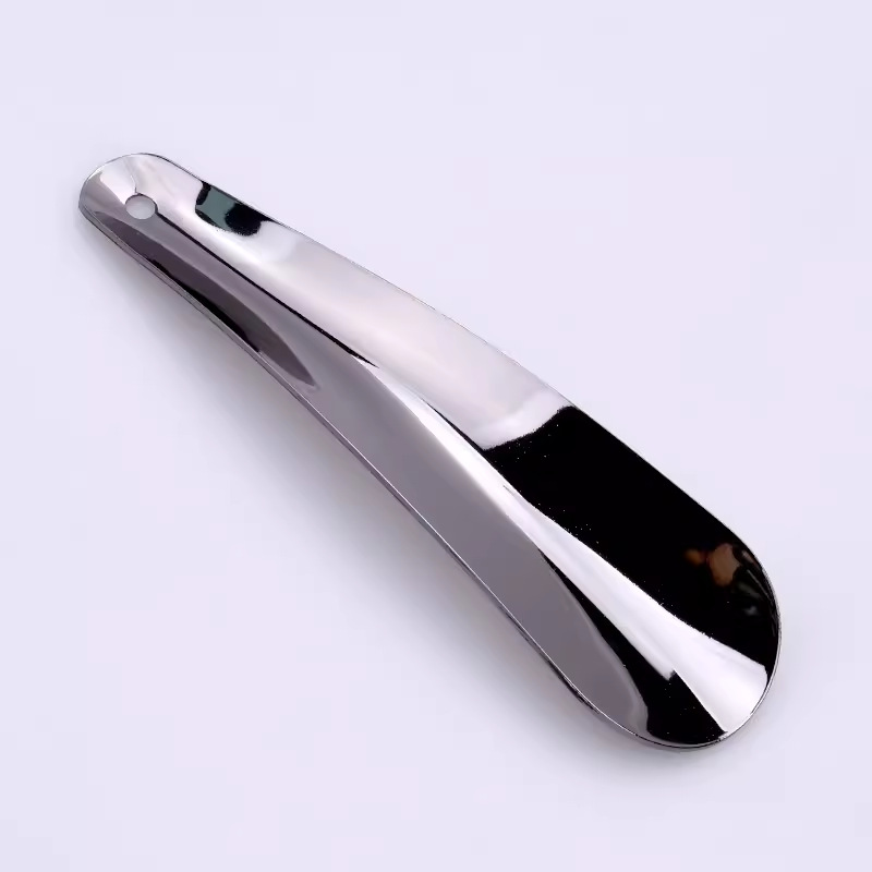 Precio de fábrica, zapatos de cuero de acero inoxidable 304 de alta calidad, calzador portátil, dispositivo para levantar zapatos, dispositivo para usar zapatos, regalo, puede ser una marca registrada