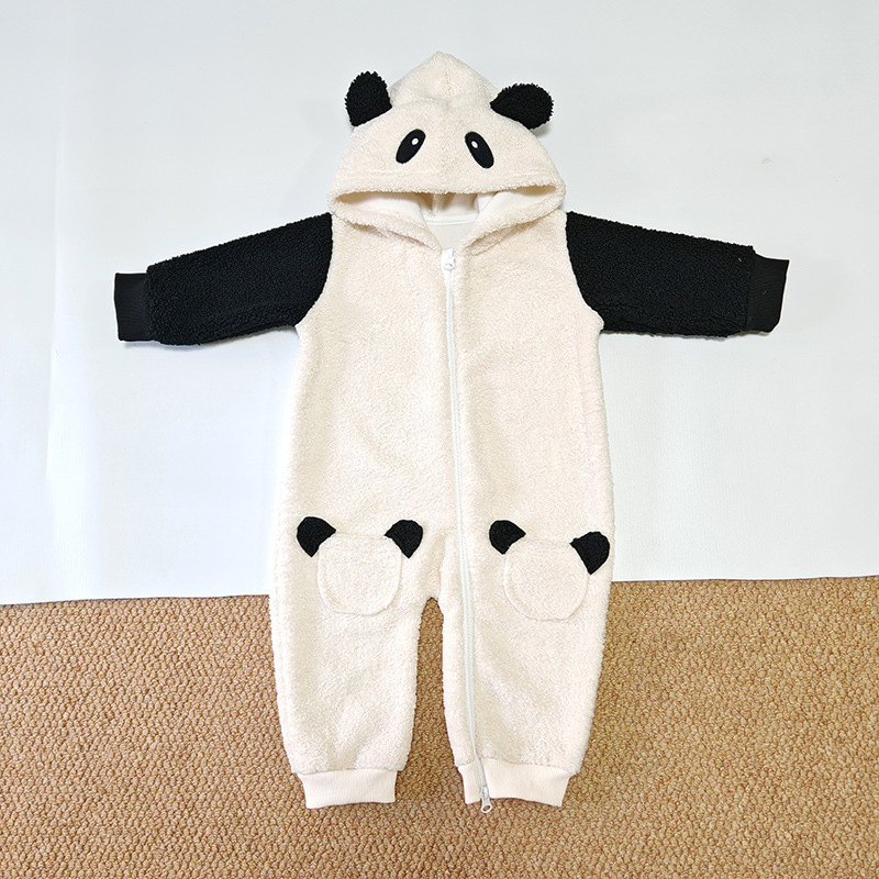 73-100cm Baby Model Warm One-piece Clothes for Boys and Girls Baby Winter Cute Outgoing Clothes plus size Climbing Clothes