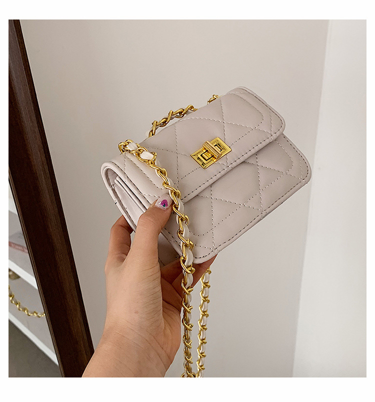 Fashion Chain Shoulder Messenger Small Square Bag Wholesale display picture 8