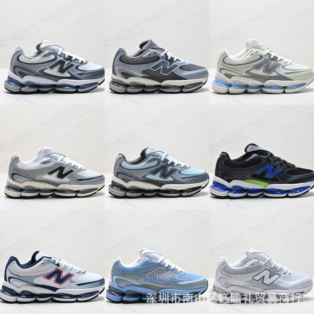 Putian NB2000 zapatos deportivos con almohadilla de aire, malla transpirable, zapatos de estilo y cómodos para parejas, zapatos para correr