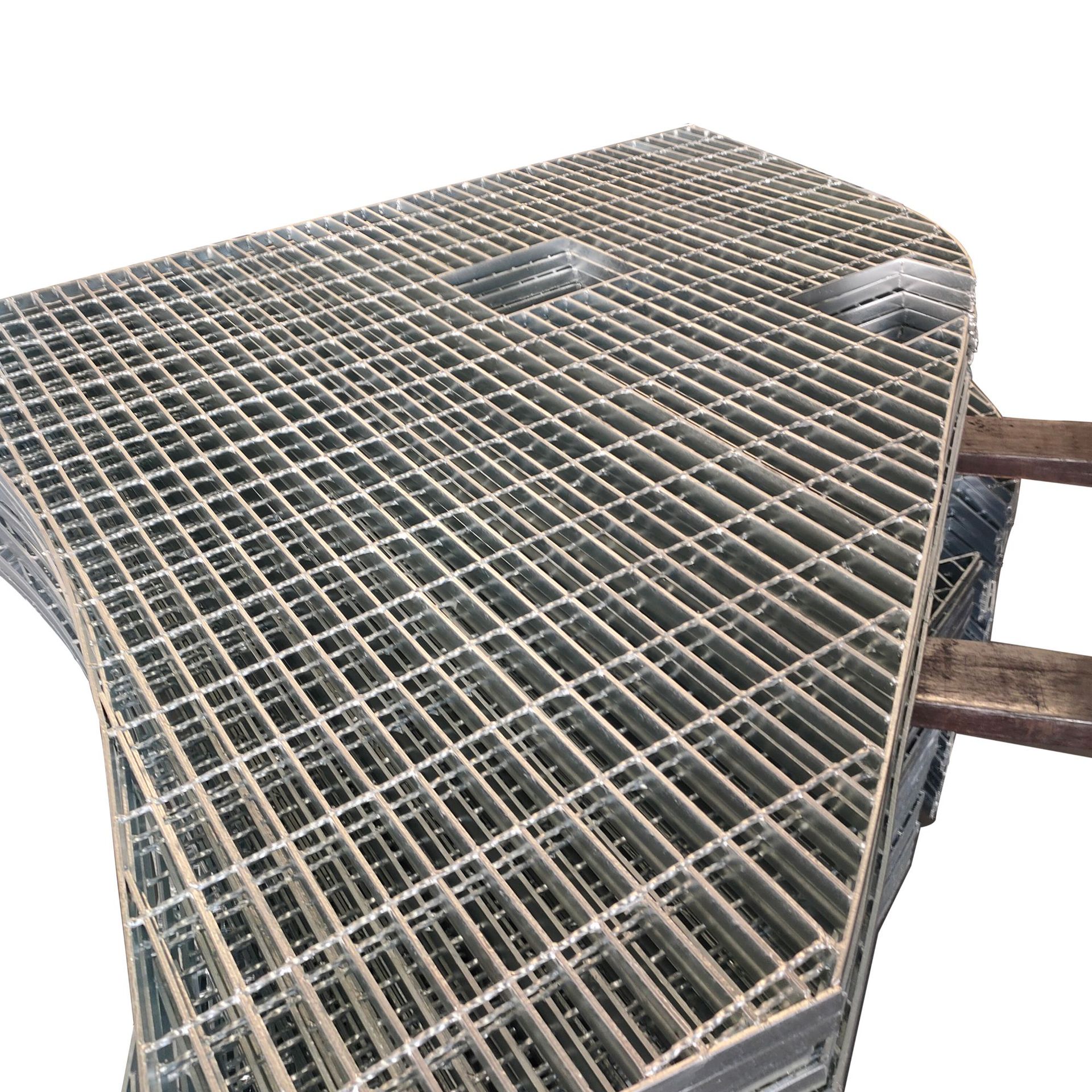 钢格板 异形插接建筑工地踏步钢格板 水沟盖不锈钢格栅板钢格板