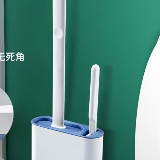 Suministro directo de fábrica nuevo traje de cepillo de inodoro de goma cepillo de baño hogar inodoro cepillo de limpieza