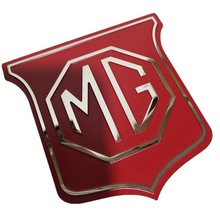 汽车标牌金属标牌 不锈钢抛光研磨精工标牌MG名爵车友会标牌