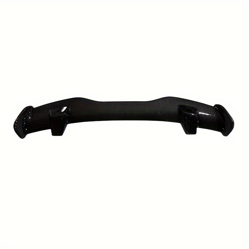 Cross-border hot-selling hatchback general-purpose car rear wing modification non-perforated carbon pattern color SUV large rear wing fixed wind wing