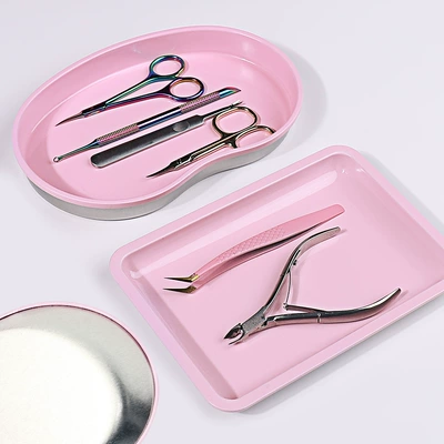 Cosmetic Tray, Metal Plate — Dırnaq bəzəkləri