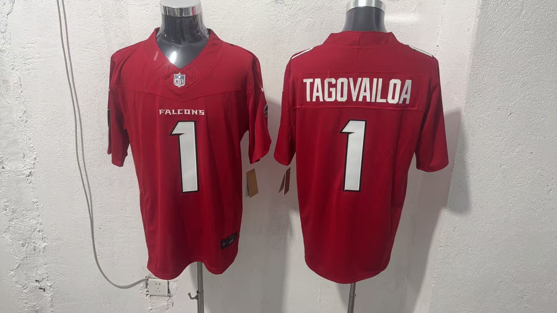 NFL Fútbol americano Michael Penix Jr. Atlanta Falcons Rugby Uniforme de fútbol