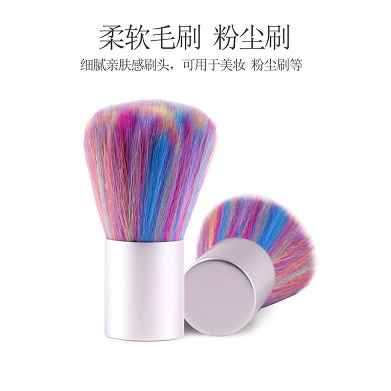 Pluma de uñas transfronteriza traje de joyería pluma de cristal pluma de dibujo pluma de taladro de doble cabeza joyas cepillo de polvo conjunto de 6 piezas