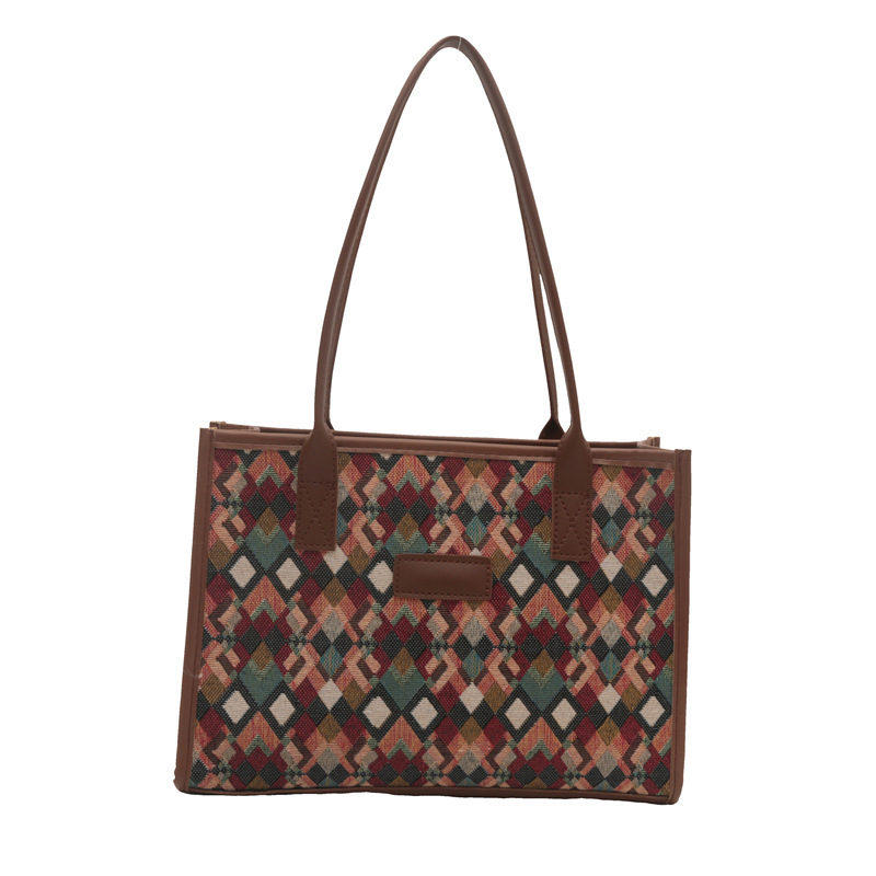 Bolsa de tela de gran capacidad para mujeres 2024 nueva bolsa de clase universitaria casualizada portátil bolsa de viaje de mamá bolsa especial