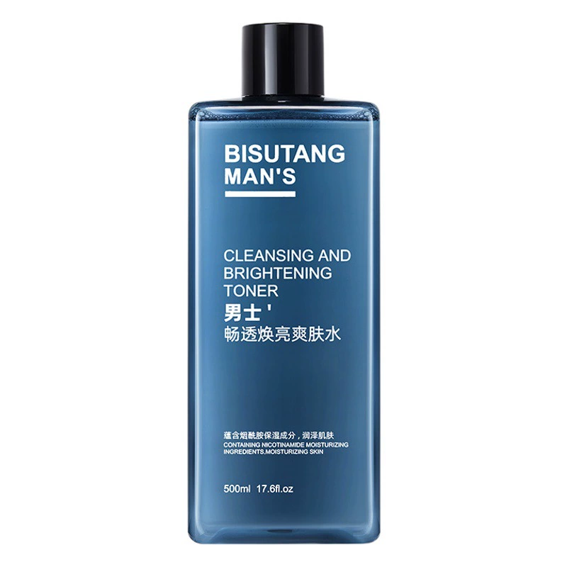 Bisutang Мужской гладкий Осветляющий тонер 500 мл освежающий увлажняющий водный замок Осветляющий оптовая продажа с фабрики