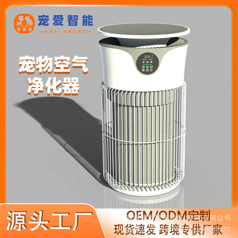 Cross-border air purifier household in addition to formaldehyde negative ion purification pet hair absorption deodorization disinfection machine