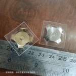 20mm带点十字型锅仔片各种大小尺寸轻触金属弹片复位薄膜开关背胶