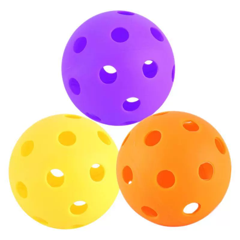 Picklebal 26 отверстий 40 отверстий, устойчивые к ударам Pickball, литьевые шарики TPE74MM, сверхтвердые шарики для ротационного формования с отверстиями