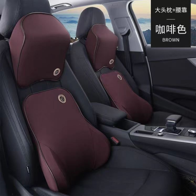 車のヘッドレスト腰は記憶綿の肩掛け枕で首の枕の背もたれを保護します。|undefined