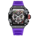 Black and purple