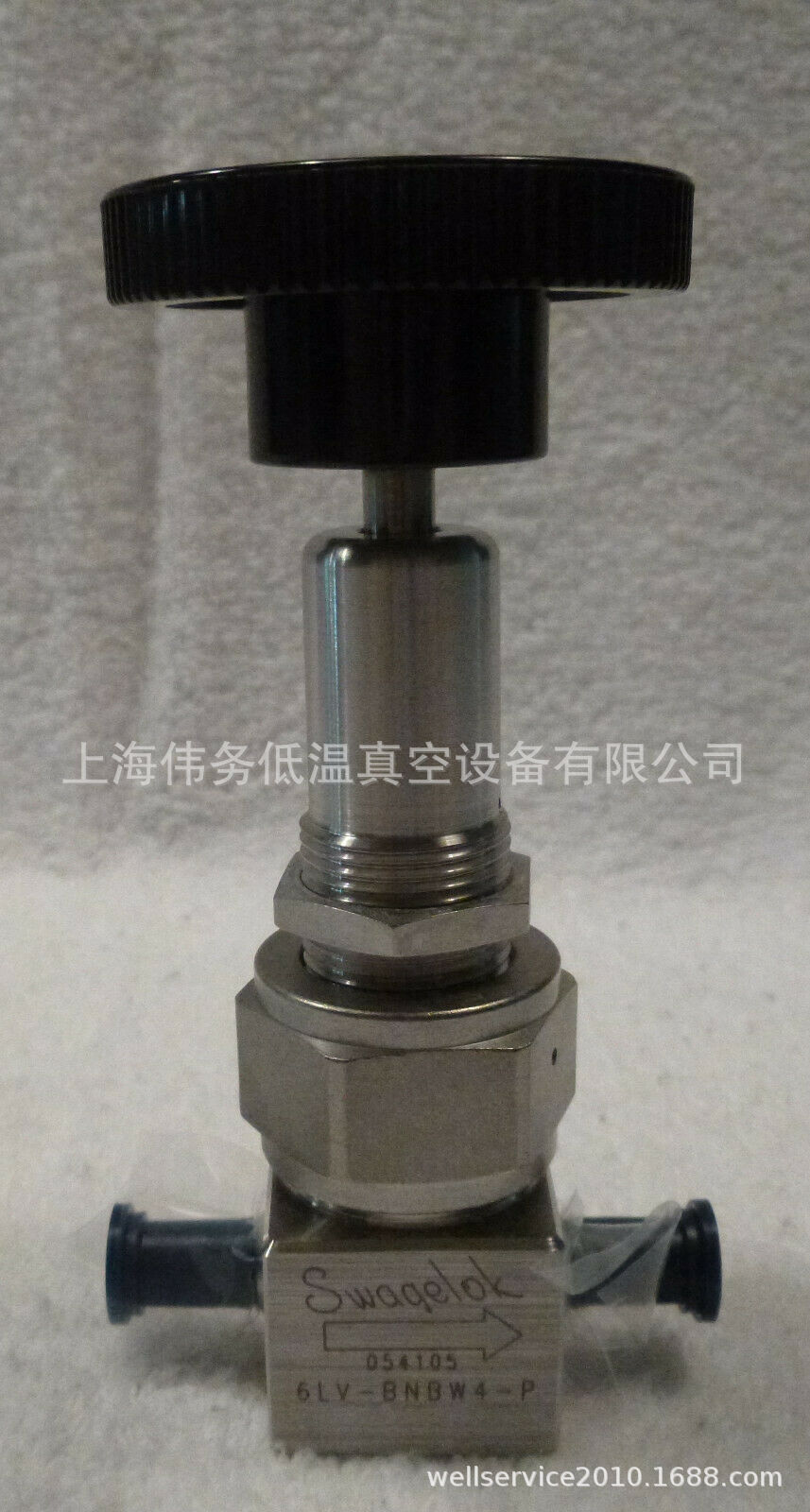 Swagelok 6LV-BNBW4-P Bellows Sealed Valve 1/4" Butt Weld