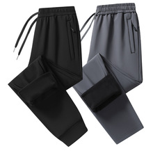 2025秋季休闲裤加绒立体腰男士高品质户外防水大码休闲裤男加厚