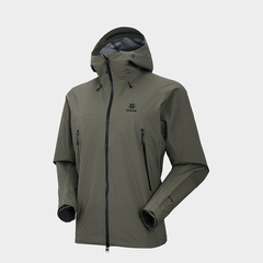 KAILAS カイラストーンチェック柄ジャケット FLT 3L 防風防水通気性アウトドア登山ハイキングジャケットメンズ