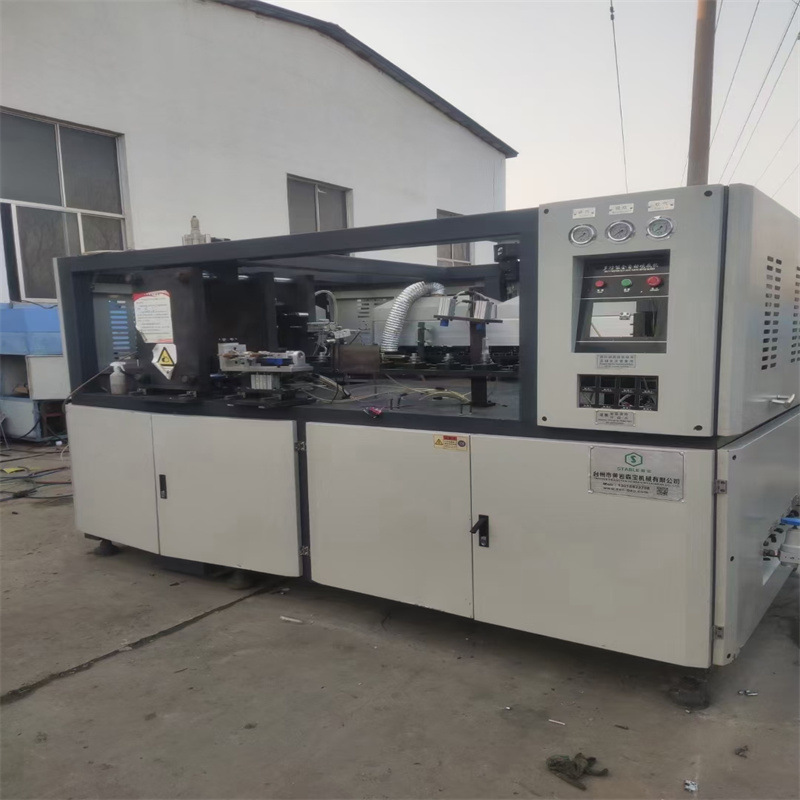 出售二手包装吹塑饮料设备 不锈钢全自动塑料吹瓶机 回收