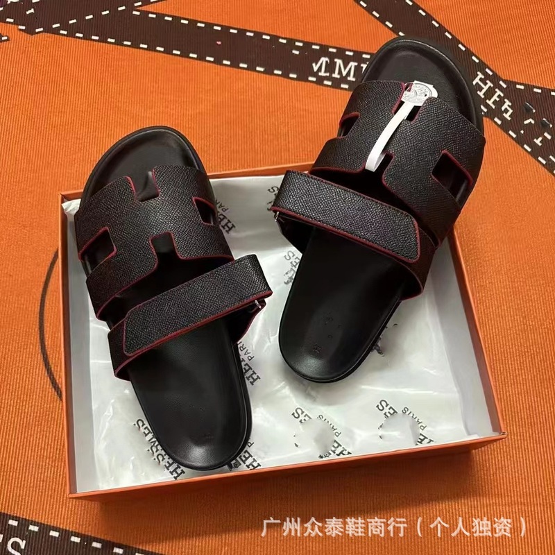 外贸专供h拖鞋2025新款魔术贴夏季女士运功休闲百搭二舅拖凉拖鞋|undefined