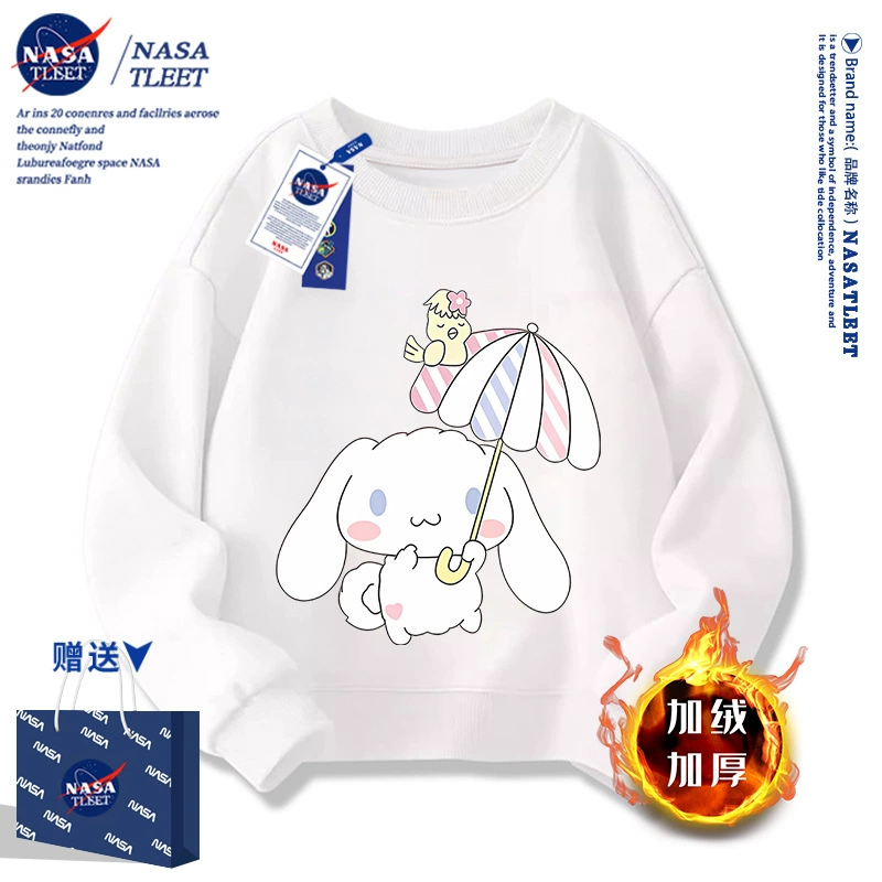 Autumn cartoon cute sweatshirt, oversize