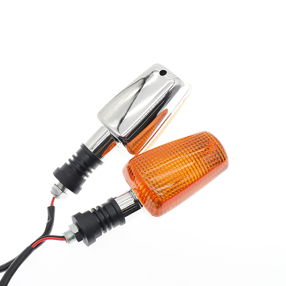 Luz de dirección para motocicleta para Yamaha XJR400 1200 1300 FZR 250 400 delfines tambor pequeño