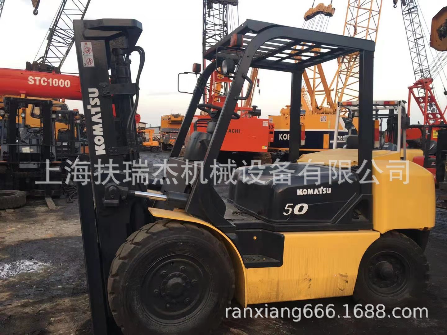 KOMATSU小松5吨二手叉车