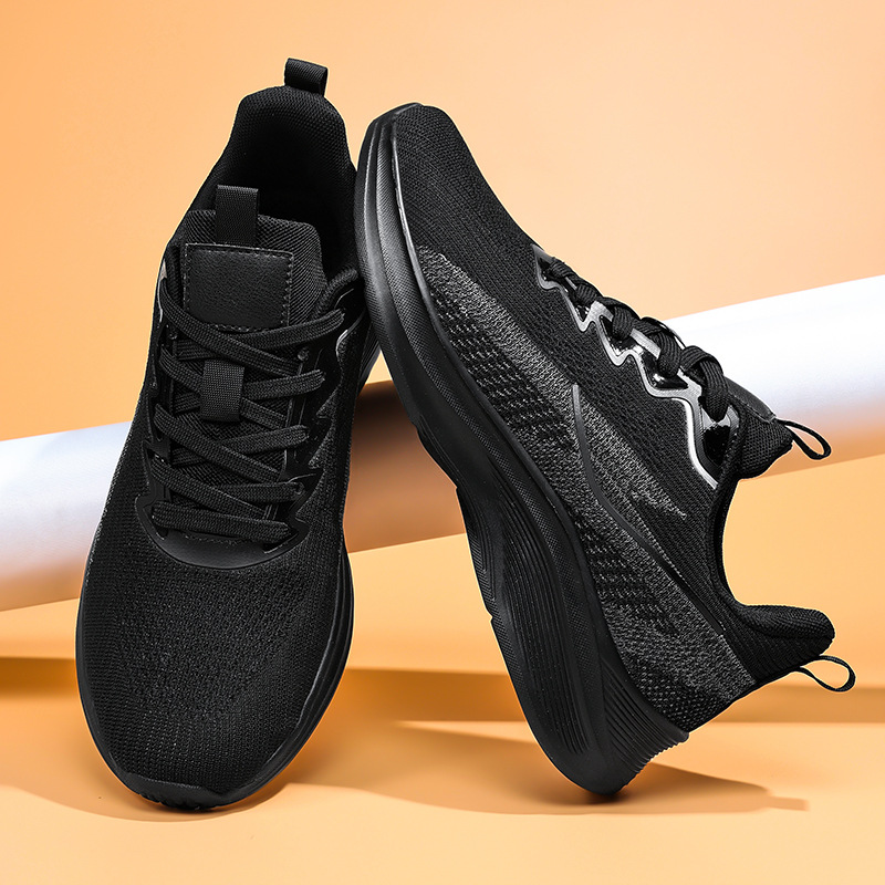 Extra Large Size 50 Summer Sneakers Men's Breathable Fly-woven Mesh Casual Running Shoes_vogvips.com