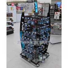 手机电池展示架移动电源展示架充电器展示架手机数据线展示架厂家